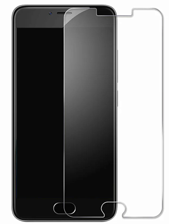 Защитное стекло на Meizu M3/M3S, прозрачное, X-CASE