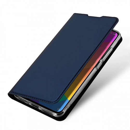 Чехол-книжка для Xiaomi Redmi 8, DU DU, боковой, синий