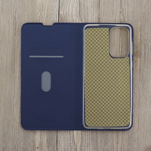 Чехол-книжка для Samsung Galaxy A73 (5G), X-CASE, боковой, синий