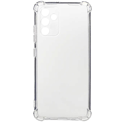 Чехол силиконовый для Samsung Galaxy M14 (5G), усиленные края, с защитой камеры, X-CASE, прозрачный