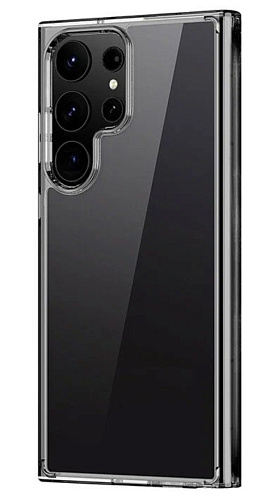 Чехол силиконовый для Samsung Galaxy S23 Ultra, X-CASE, прозрачный