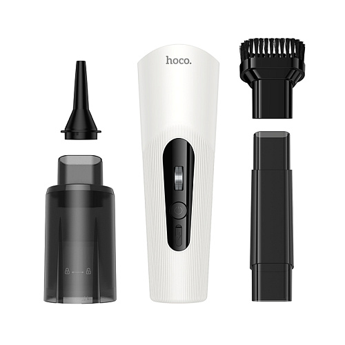 Автомобильный пылесос ZP16, HOCO, мощность: 50W, емкость батареи: 3600mAh, белый