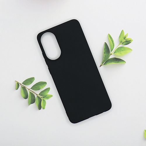 Чехол силиконовый для OPPO A78 (4G), X-CASE, черный