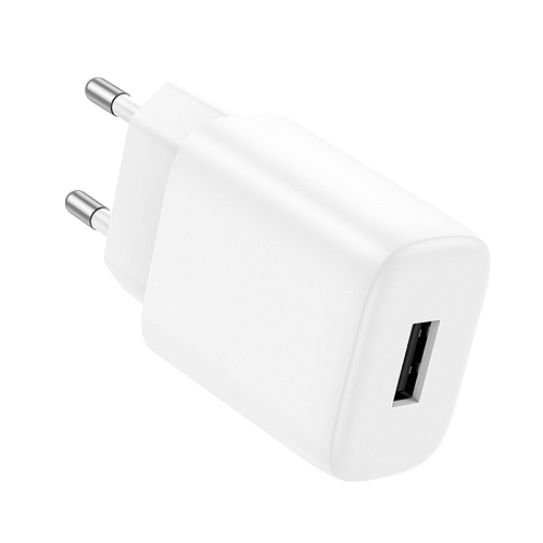 Сетевое зарядное устройство, 1 USB 2.4A (C134A), HOCO, белый