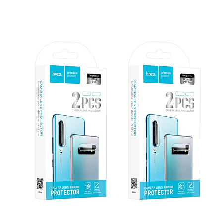 Защитное стекло на Huawei P30(2PCS)(V11), Hoco, на заднюю камеру, прозрачное