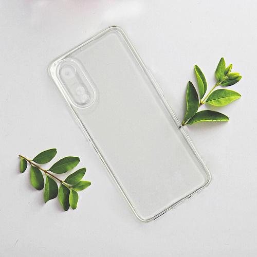 Чехол силиконовый для OPPO A18/A38 (4G), с защитой камеры, X-CASE, прозрачный