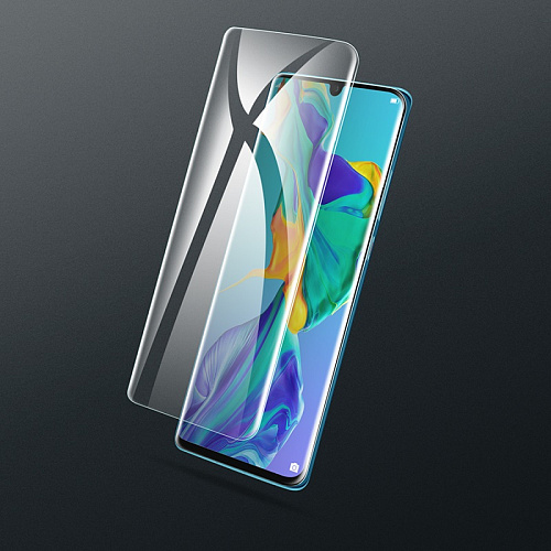 Защитное стекло на Huawei P30(G3), Hoco, Quantum fast attach HD film, прозрачное