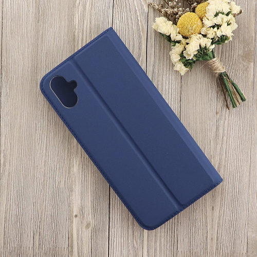Чехол-книжка для Samsung Galaxy A05, X-CASE, боковой, синий