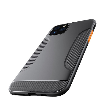 Чехол силиконовый для IPhone 11 Pro Max, Warrior Series TPU, HOCO, черный