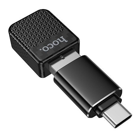 Беспроводной адаптер CarPlay (Wi-Fi) USB-A, HU3, HOCO, черный