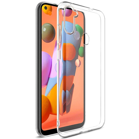 Чехол силиконовый для Samsung Galaxy A11/M11, X-CASE, прозрачный
