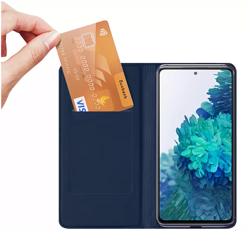 Чехол-книжка для Samsung Galaxy A32 (4G), DU DU, боковой, синий