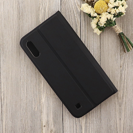 Чехол-книжка для Samsung Galaxy A10/M10, X-CASE, боковой, черный
