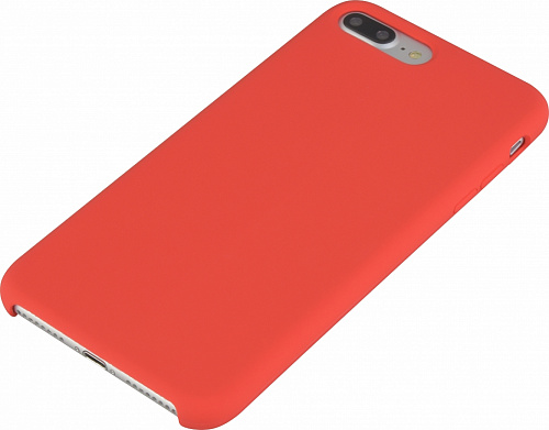 Чехол-накладка для iPhone 7 Plus/8 Plus, Silicon Case, красный