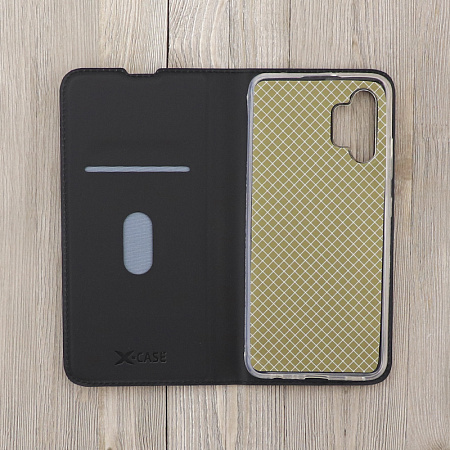 Чехол-книжка для Samsung Galaxy A32 (4G), X-CASE, боковой, черный