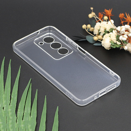 Чехол силиконовый для Xiaomi Redmi 15 (5G), c защитой камеры, X-CASE, прозрачный