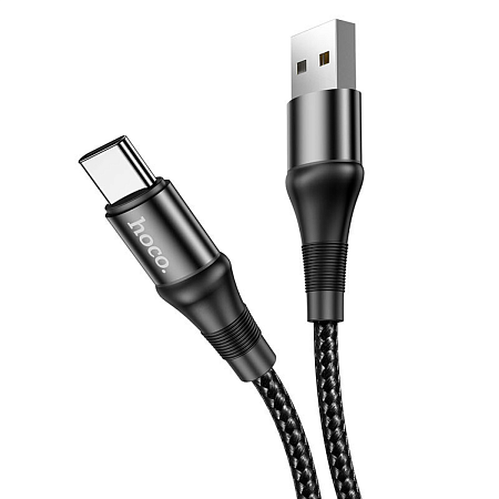 USB Кабель Type-C, HOCO, X50, черный