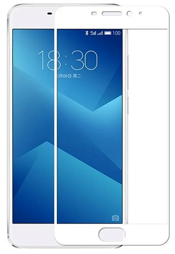 Защитное стекло на Meizu U 20, Silk Screen 2.5D, белый, X-CASE