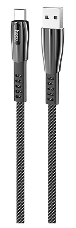 USB Кабель Type-C, HOCO, U70, темно-серый