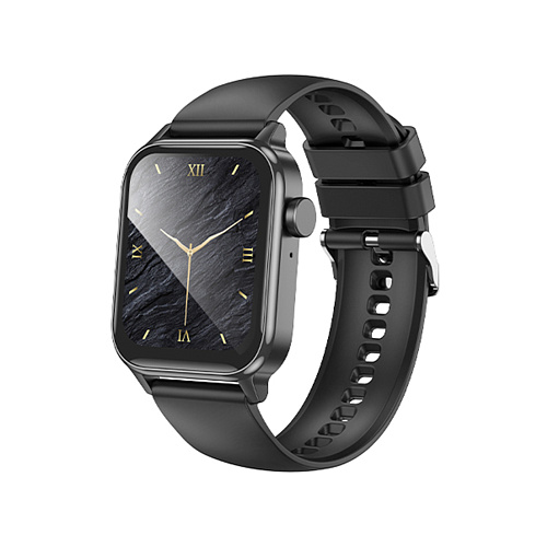 Умные часы Y26 спортивные Smart watch Hoco с поддержкой звонков, черные