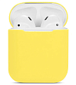 Чехол силиконовый для Airpods 1/Airpods 2 case, X-CASE, желтый