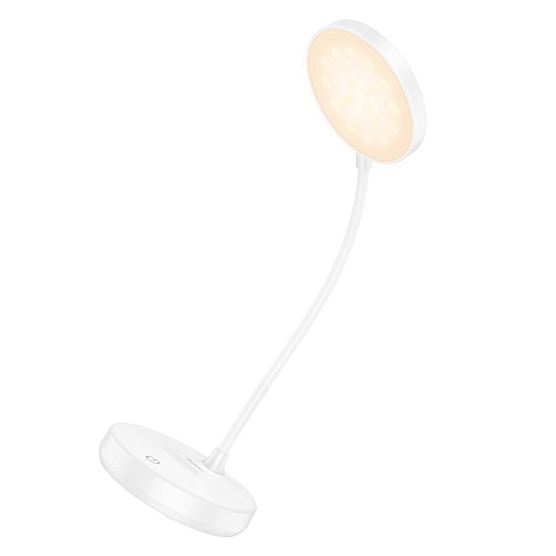 Настольная лампа, HX14, HOCO, время автономной работы 3 часа, белый