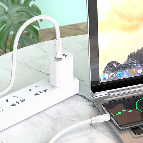 USB Кабель Type-C, HOCO, X84, 1м, белый