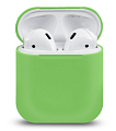 Чехол силиконовый для Airpods 1/Airpods 2 case, X-CASE, зеленый