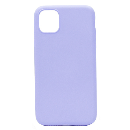 Чехол - накладка для iPhone 11, Silicon Case, без лого, сиреневый
