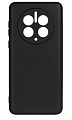 Чехол силиконовый для Huawei Mate 50 Pro, с защитой камеры, черный