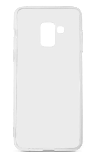 Чехол силиконовый для Samsung A530х, Galaxy A8 (2018), прозрачный