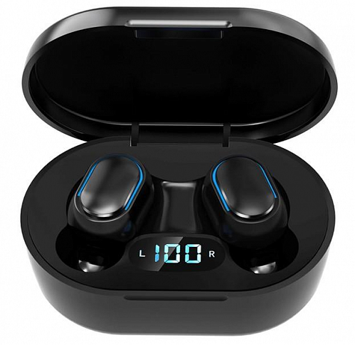 Беспроводные наушники Air-E7S, вакуумные черные