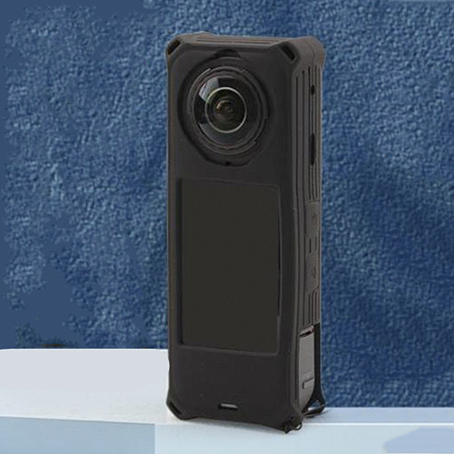 Силиконовый чехол для экшн камеры Insta360 X5, с усиленными углами, PULUZ, черный