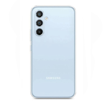 Чехол силиконовый для Samsung Galaxy A05S, с защитой камеры, X-CASE, прозрачный