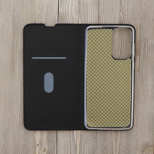 Чехол-книжка для Samsung Galaxy A73 (5G), X-CASE, боковой, черный