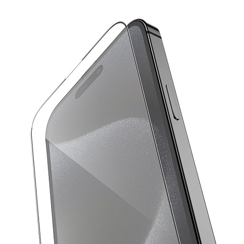 Защитное стекло для iPhone 15/16, G18, HOCO, Shield full screen HD tempered glass, черное