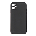 Чехол силиконовый для iPhone 11 (6.1), с микрофиброй внутри, с защитой камеры, X-CASE, черный