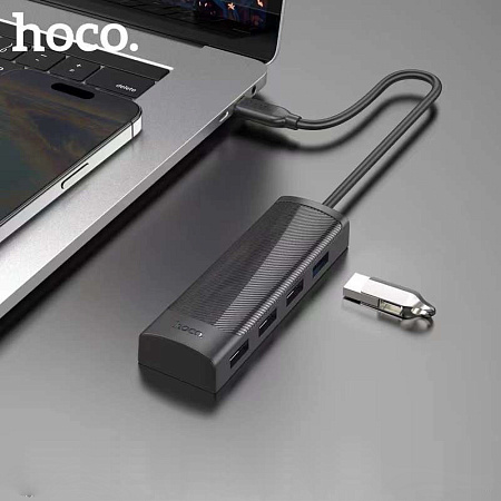 USB  (HB41)  1 Type-C  1 USB 3.0 + 3 USB 2.0, HOCO, L=0.2M, 