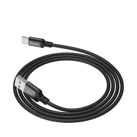 USB Кабель Type-C, HOCO, X14, колба, черный