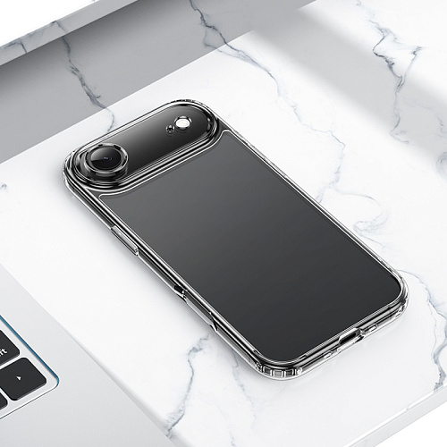 Чехол силиконовый для iPhone 17 Air, Противоударная серия TPU, HOCO, прозрачный