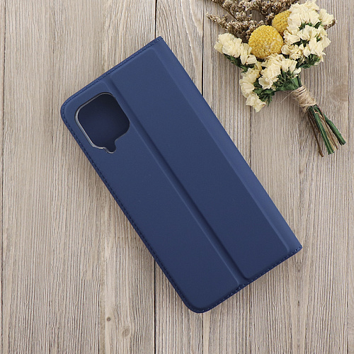 Чехол-книжка для Samsung Galaxy A22 (4G), X-CASE, боковой, синий