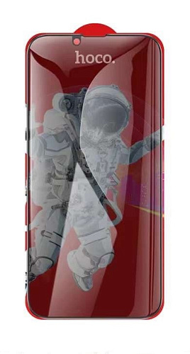 Защитное стекло на iPhone 13 (6.1)/13 Pro/14/16e, G15, HOCO, Guardian shield series full-screen anti-spy, черное