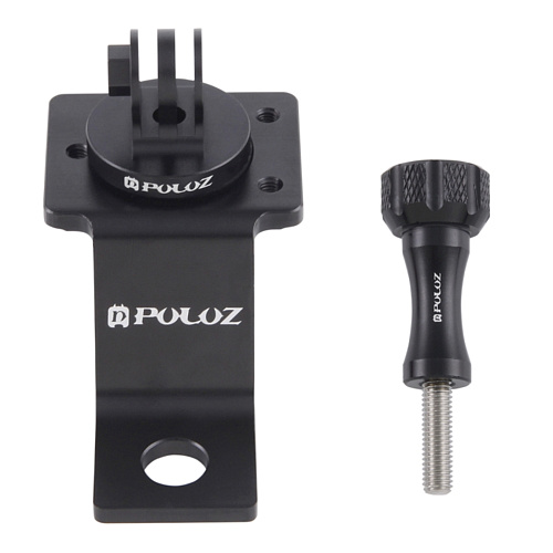 Крепление-площадка из алюминиевого сплава для GoPro и других экшн камер, PULUZ, черный