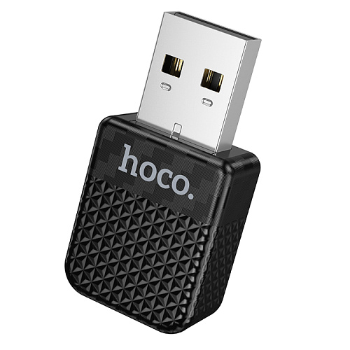 Беспроводной адаптер CarPlay (Wi-Fi) USB-A, HU3, HOCO, черный
