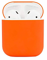 Чехол силиконовый для Airpods 1/Airpods 2 case, X-CASE, оранжевый