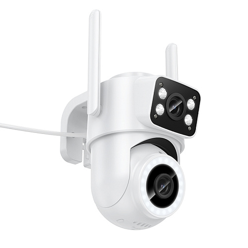 Wi-fi камера D9 HD уличная, Носо, разрешение Full HD 1920*1080, белый