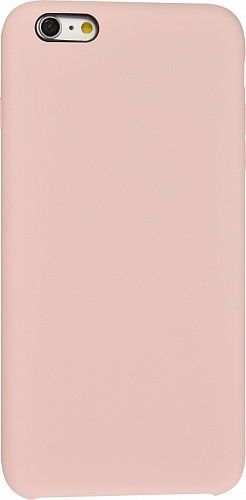 Чехол - накладка для iPhone 6 Plus/6S Plus, Silicon Case, бледно-розовый