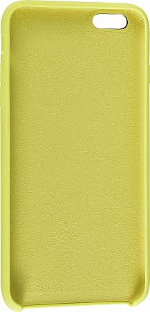 Чехол - накладка для iPhone 6 Plus/6S Plus, Silicon Case, желтый