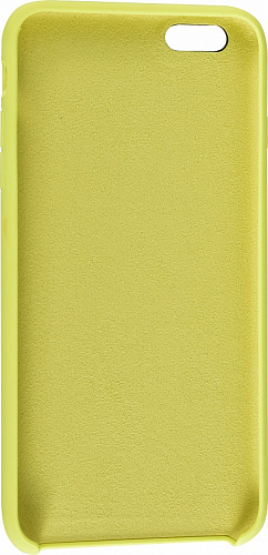 Чехол - накладка для iPhone 6 Plus/6S Plus, Silicon Case, желтый