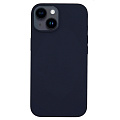 Чехол - накладка для iPhone 13, Silicon Case, без лого, темно-синий